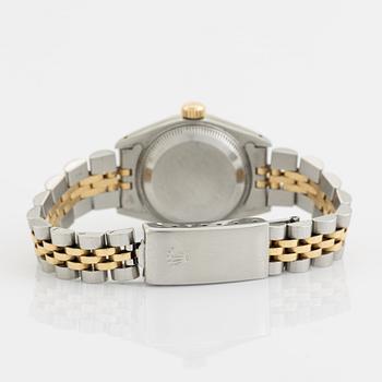 Rolex, Oyster Perpetual, Datejust, "Blue Diamond Vignette Dial", wristwatch, 26 mm.