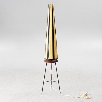 Floor lamp, mid-20th century,