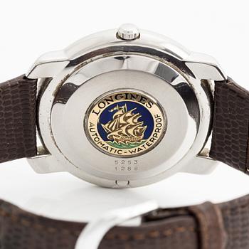 Longines, Christobal C, wristwatch, 39 mm.