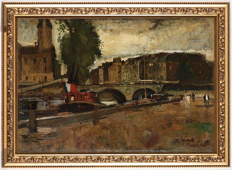 Francois Gall, FRANCOIS GALL, oil on canvas, Signed F. Gall and dated Paris -46.