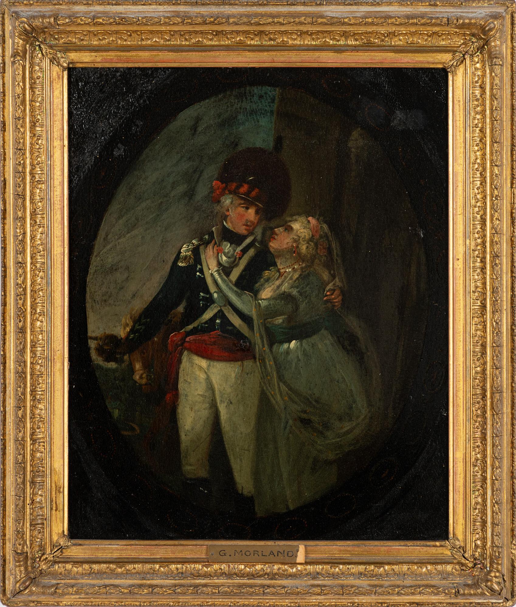 George Morland, his art, Courting.