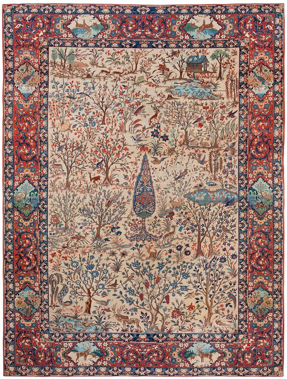 SEMI-ANTIQUE ESPHAHAN.