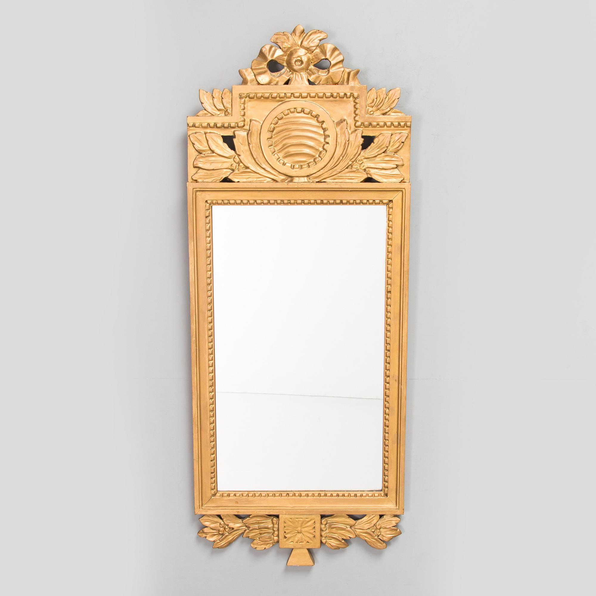 Spegel, gustaviansk stil, 1900-talets mitt.