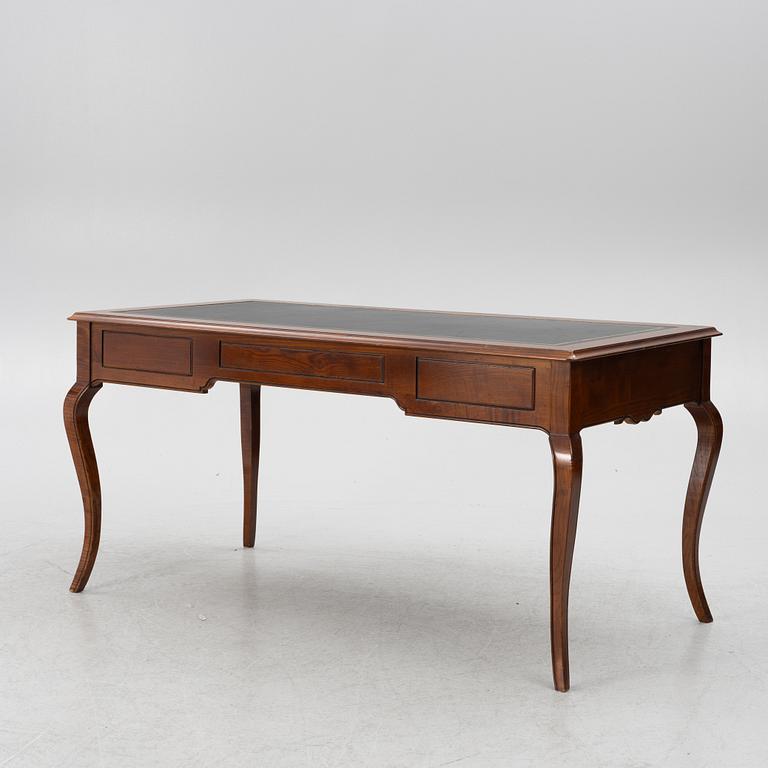 Grange, skrivbord samt stol, "Le Bureau La Fayette", Louis XV-stil, Frankrike, 1900-talets slut.