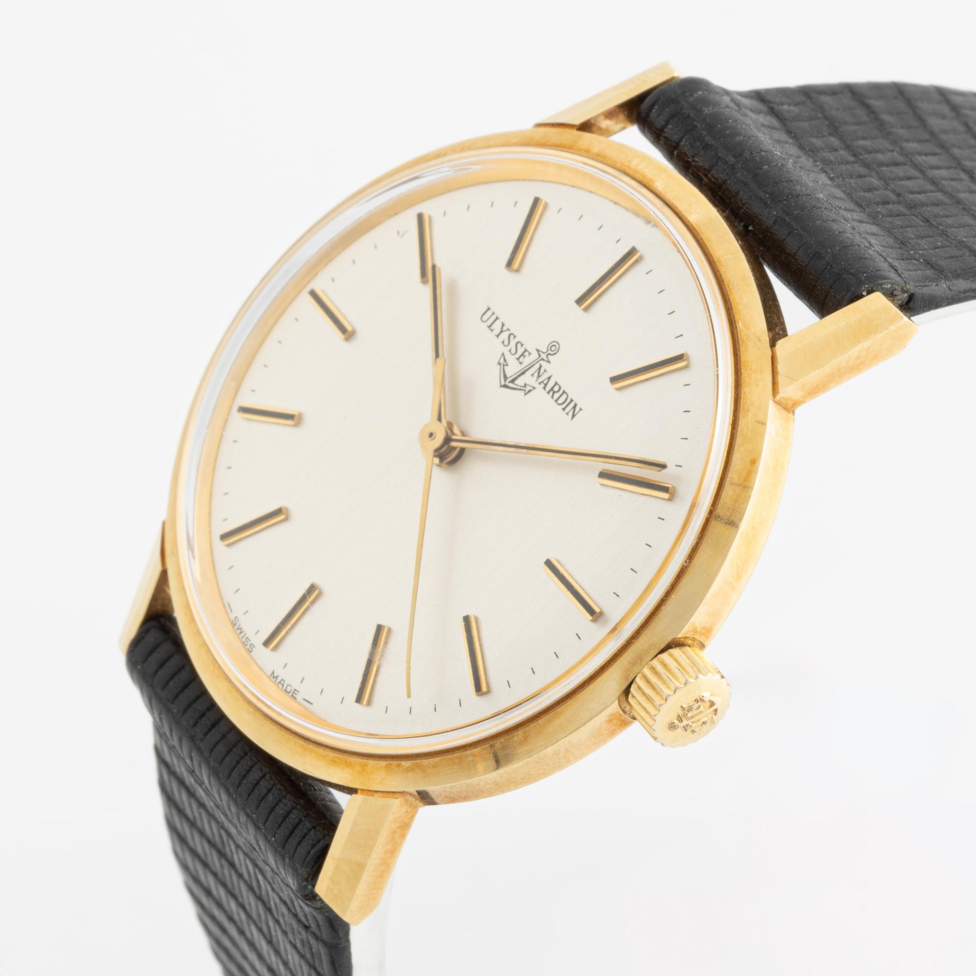 Ulysse Nardin, armbandsur, 34 mm.