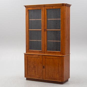 A bookcase, circa 1900.