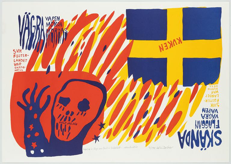 Carl Johan De Geer,  "Ingenting är längre som förut - Dubbelbild i rekonstruktion".