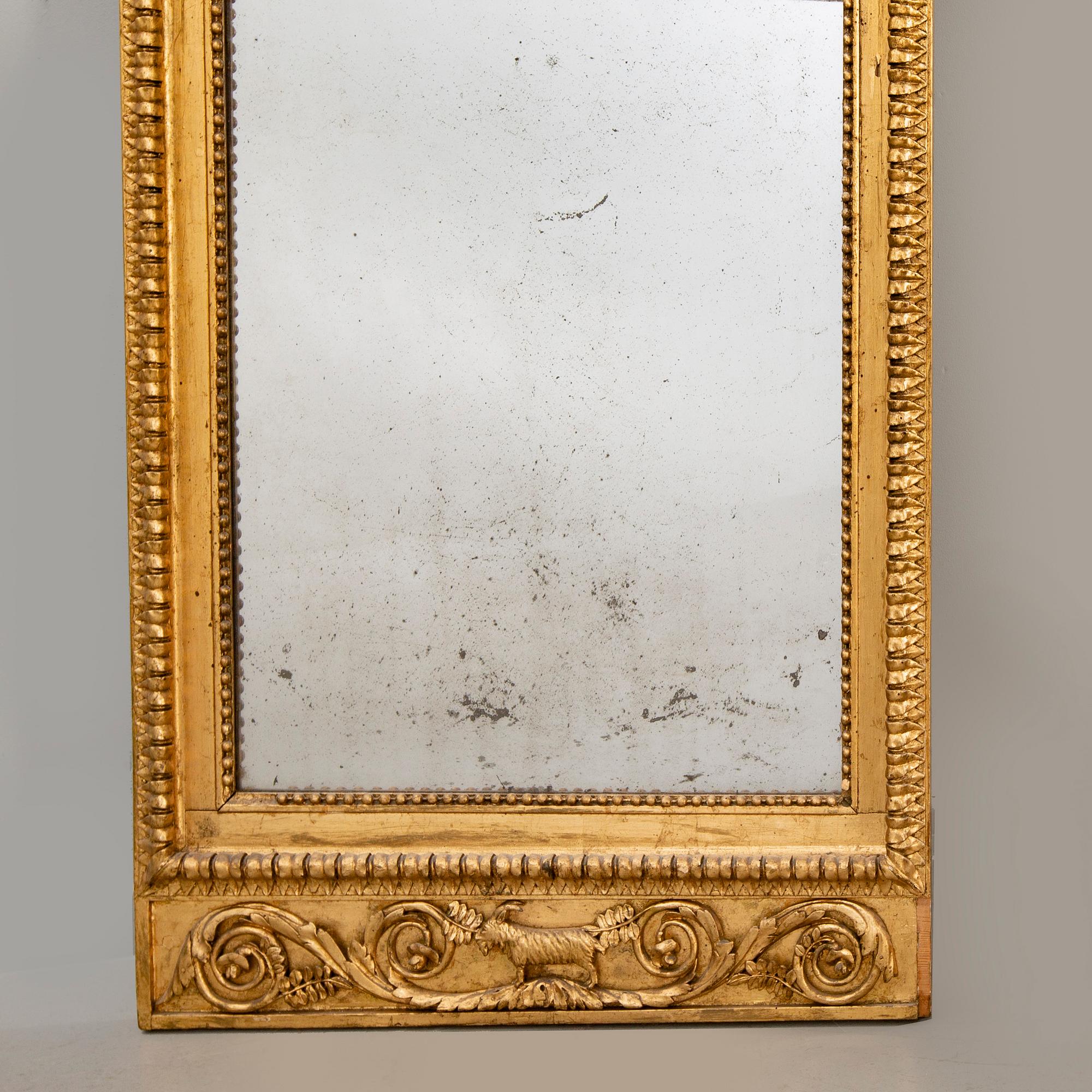 SPEGEL, 1800-talets början sengustaviansk.