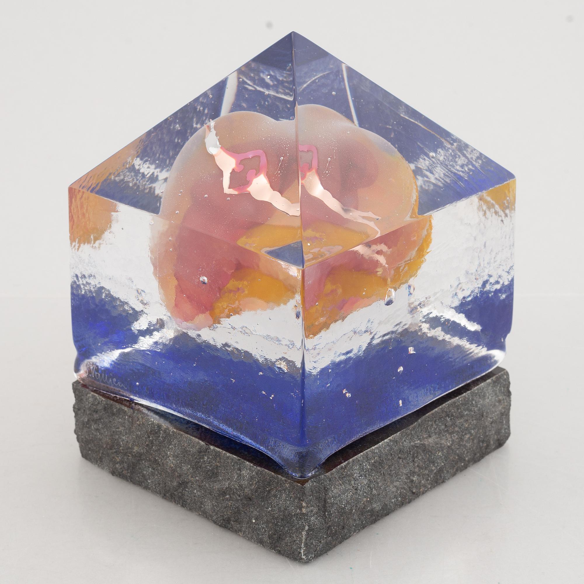 Bertil Vallien, skulptur, glas, Kosta Boda Atelier.