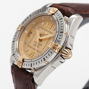 Breitling, Cockpit Lady, armandsur, 32 mm.