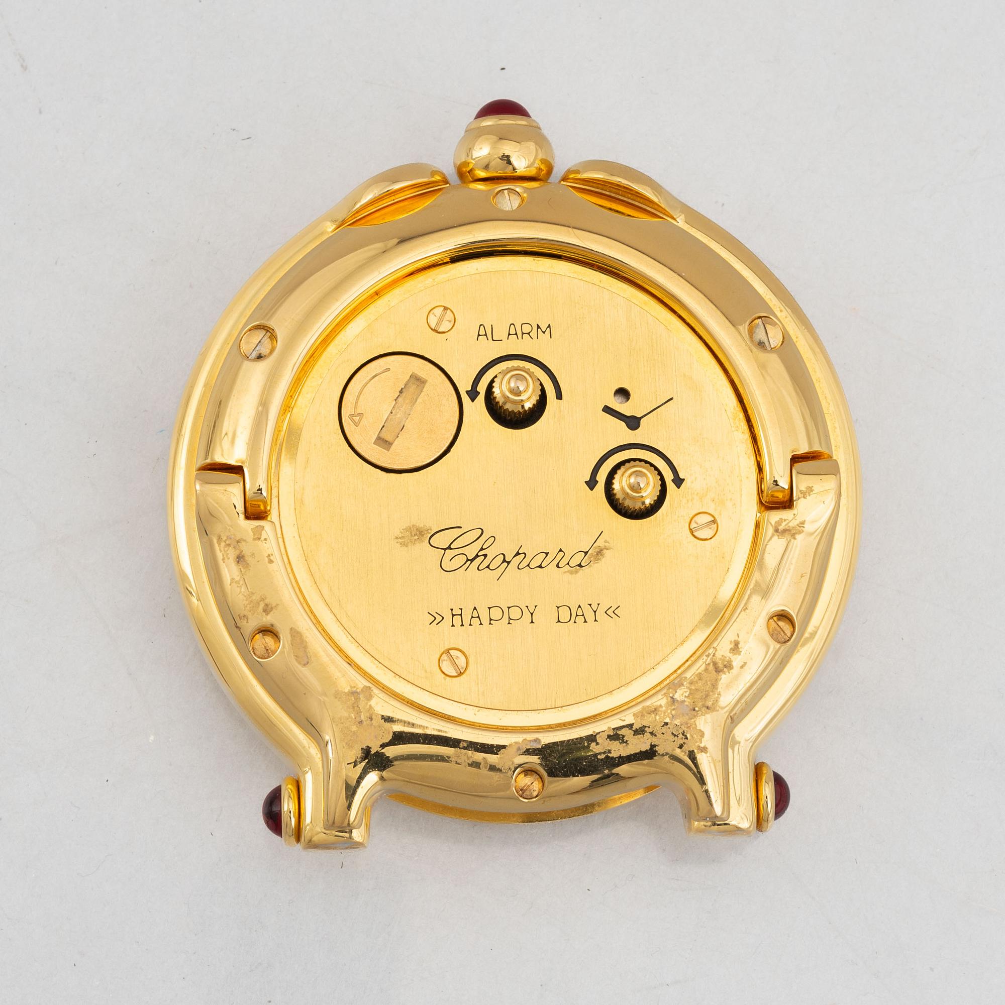 Chopard a "Happy Day" alarm clock.