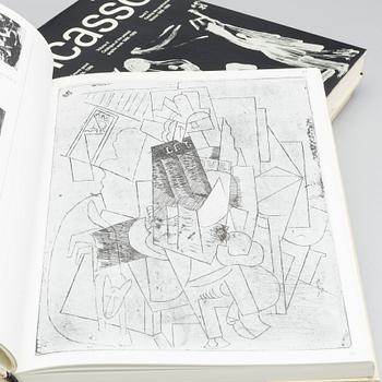 A SET OF 3 VOLUMES GEORGES BLOCH "PICASSO", volume I-III.