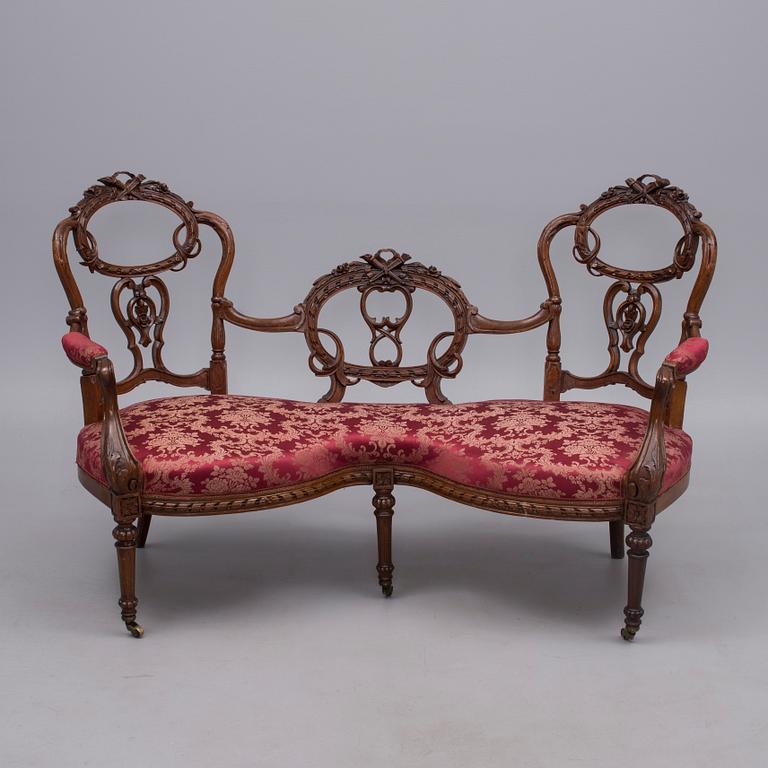 SOFFA, rokokostil, 1800-talets slut.