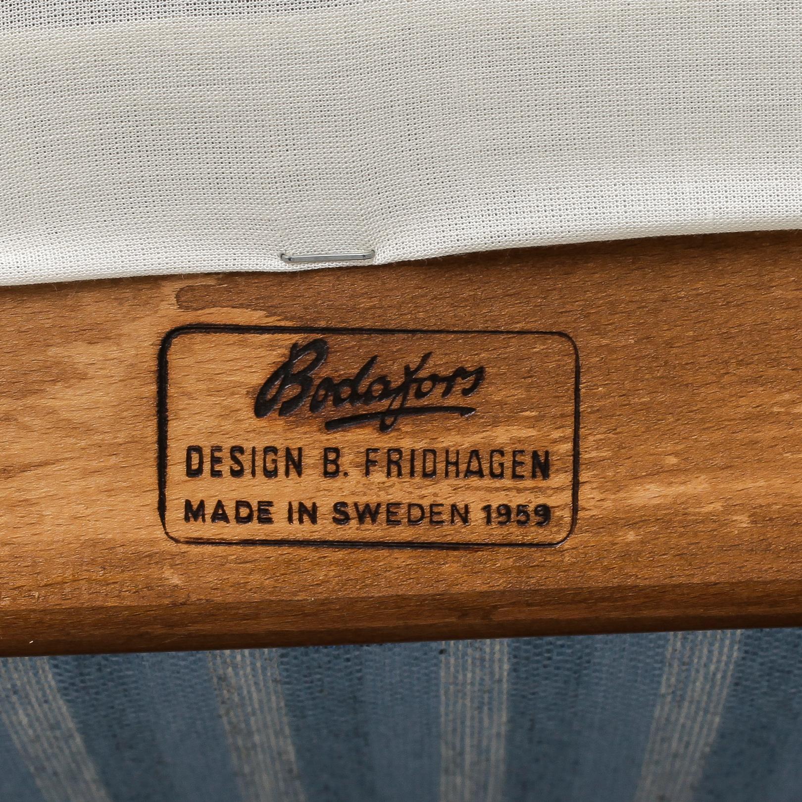 SOFFA, Bertil Fridhagen för Bodafors, 1950-tal.