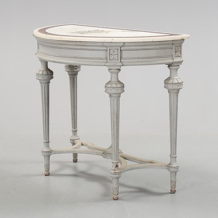 KONSOLBORD, gustaviansk stil, 1800-talets slut.