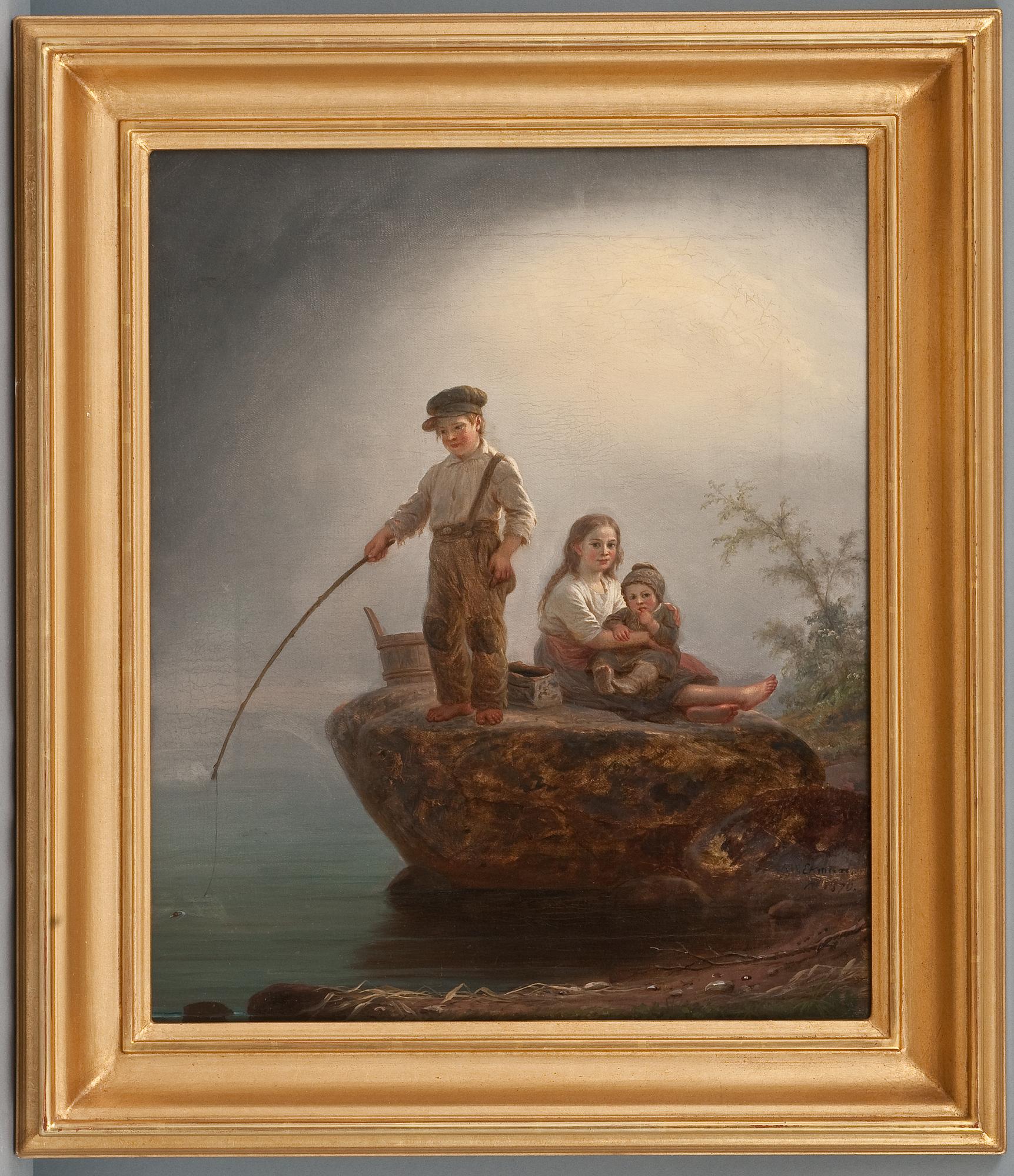 Robert Wilhelm Ekman, BARN VID STRANDEN.