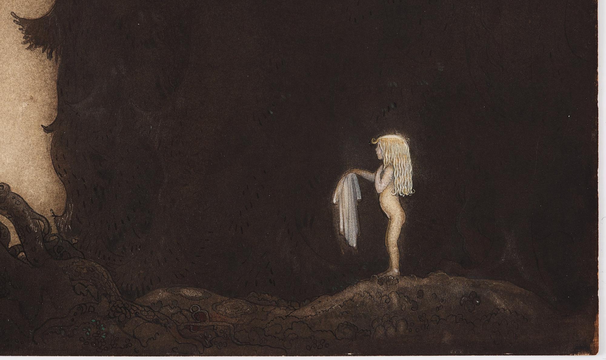 John Bauer, ”Here are the rest of my clothes”.