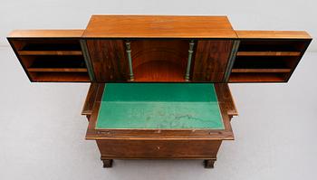 SEKRETÄR SAMT STOL, Erik Chambert, art déco.