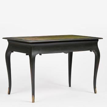 A Swedish rococo writings desk in the manner of C. Linning, Stockholm,l later part 18th century.
