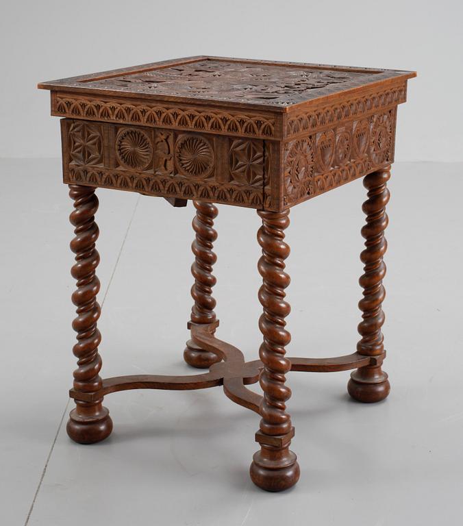 SPELBORD, barockstil/allmogestil, tidigt 1900-tal.