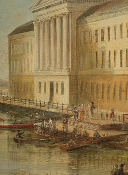 Elias Martin, "Norrström with the Bondeska Palace, Stockholm".