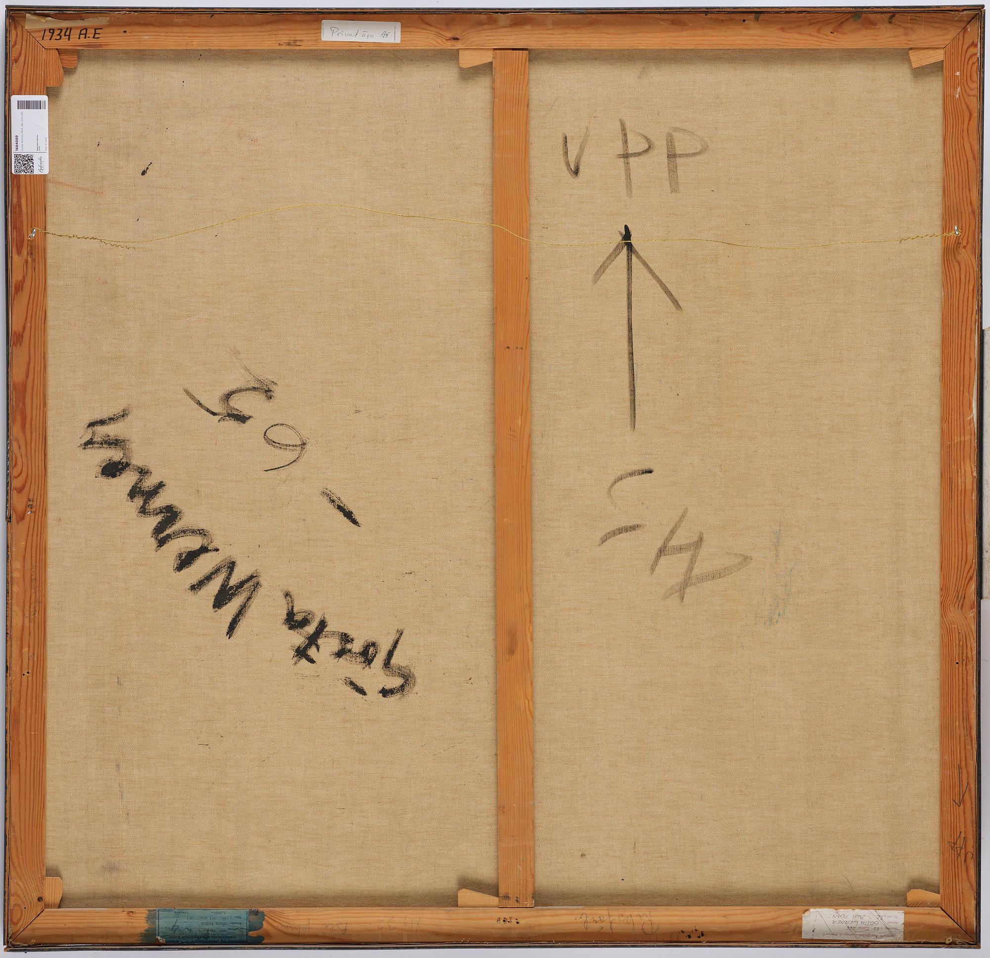 Gösta Werner, "Blå plan".