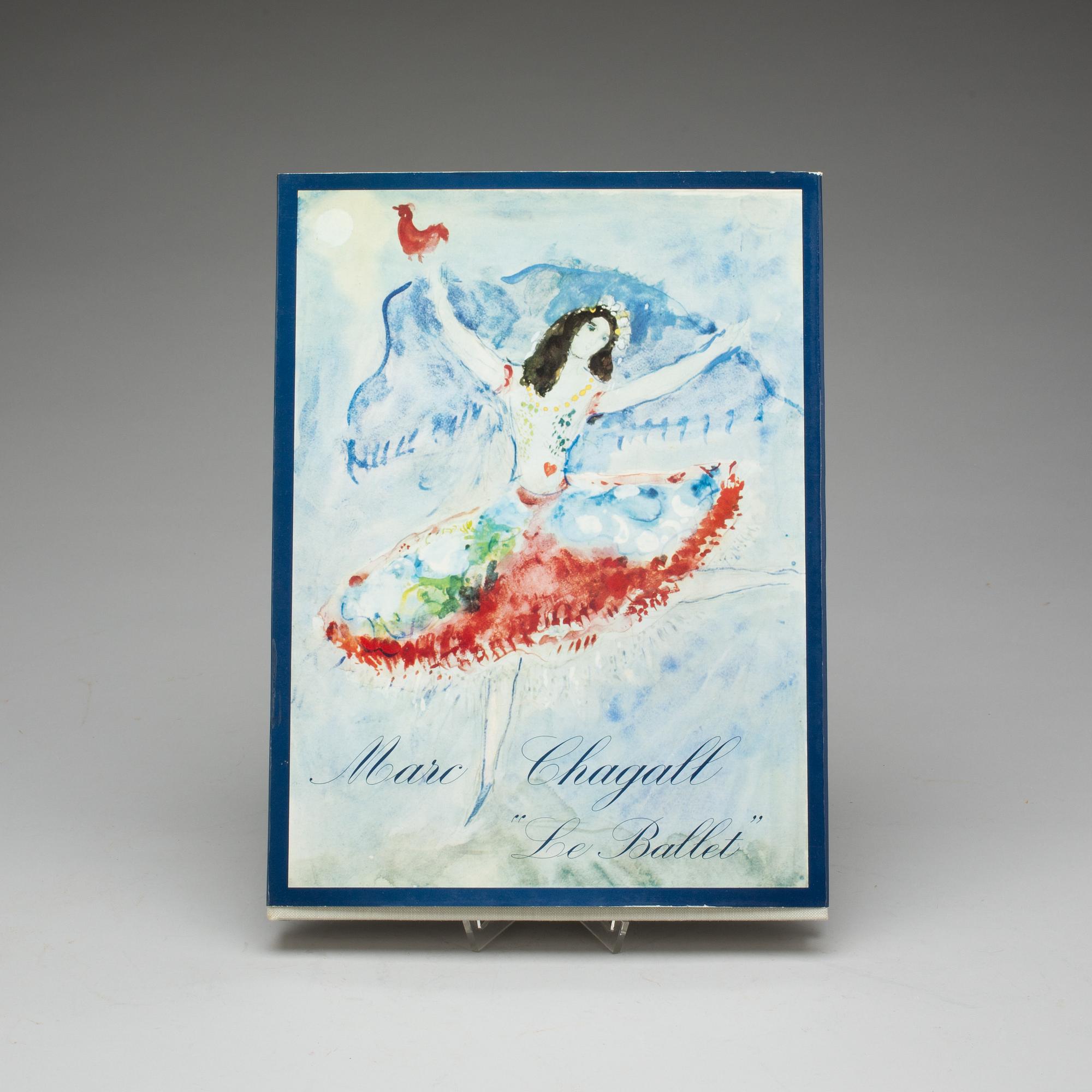 BOK, Marc Chagall "The Ballet" av Jacques Lassaigne, 1969, Paris.