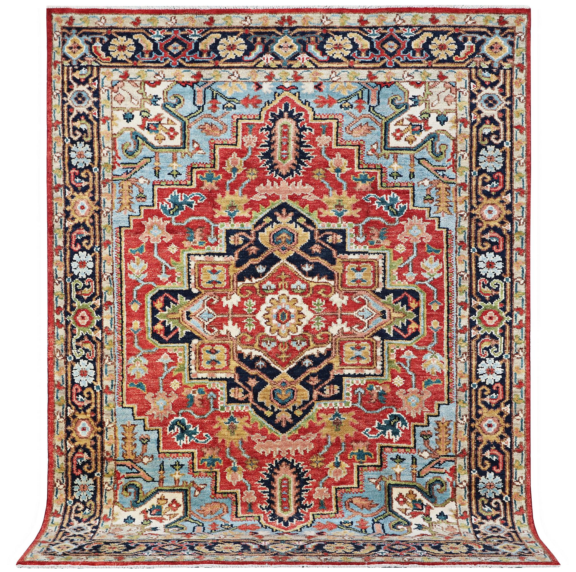 A Mamluk design carpet, c. 313 x 273 cm.