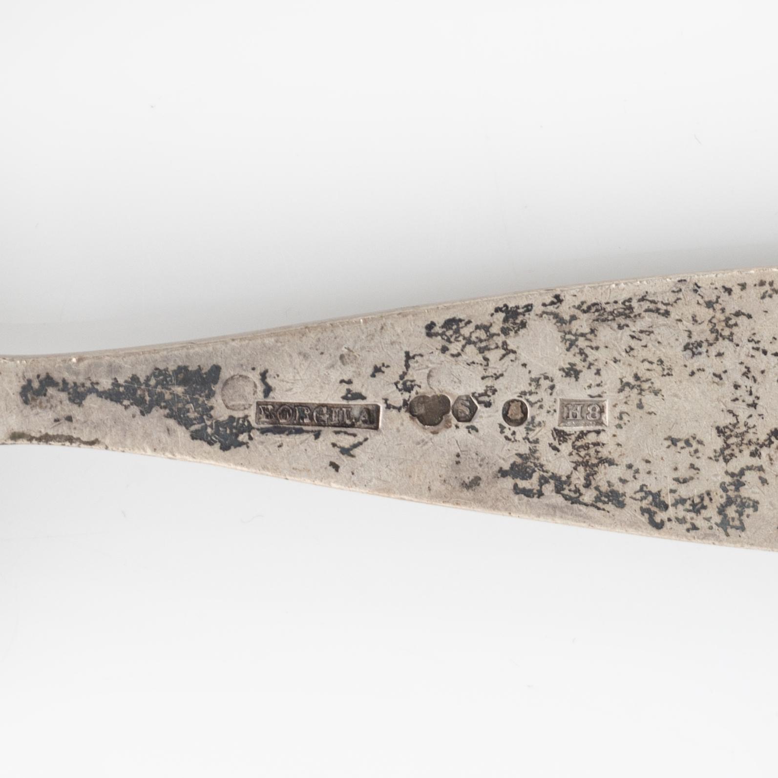 Six silver items, GAB, Atelier Borgila and Axel Bergman, Stockholm, 1905-60.