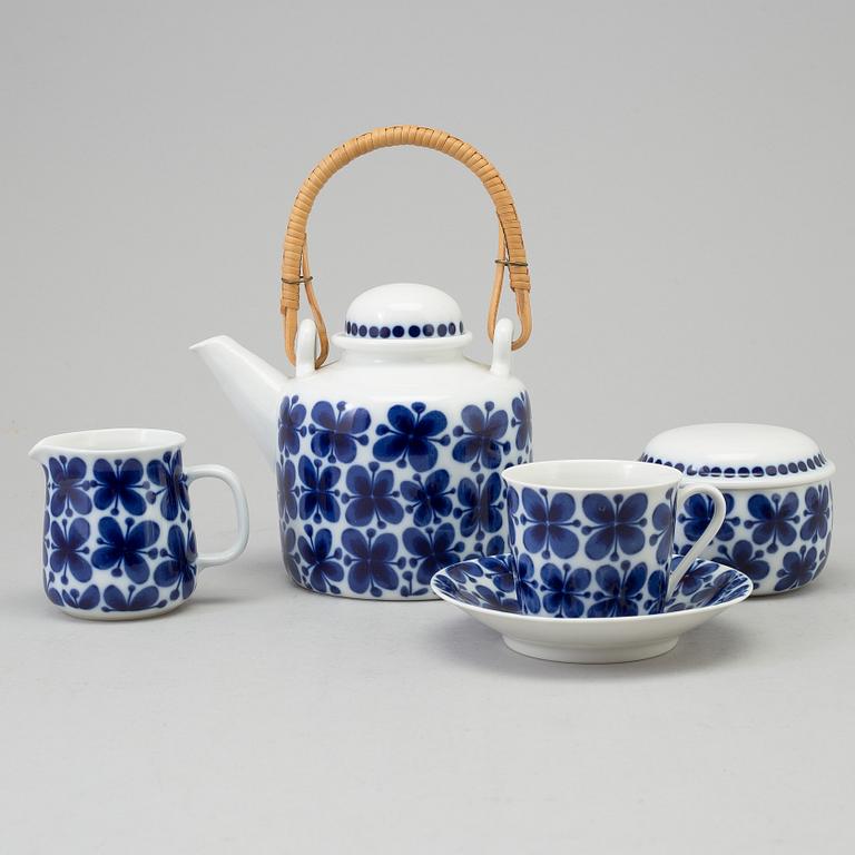 MARIANNE WESTMAN, kaffeservis 15 delar , porslin, "Mon amie" Rörstrand, 1960-tal.