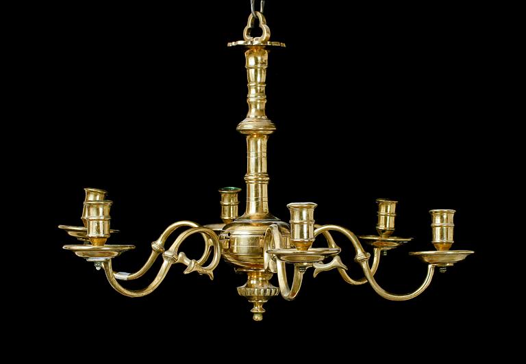TAKKRONA, mässing, barock, 1700-tal.