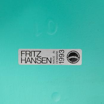 Arne Jacobsen,  stolar 8 st, "Myran", Fritz Hansen, 1993.