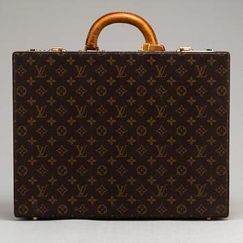 LOUIS VUITTON, a vintage 'President' monogram canvas briefcase.