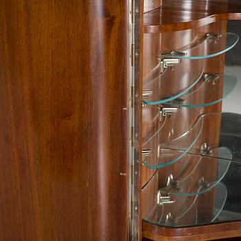 A 1940s Swedish modern cocktail cabinet by AB Rödeby möbler, Sweden.