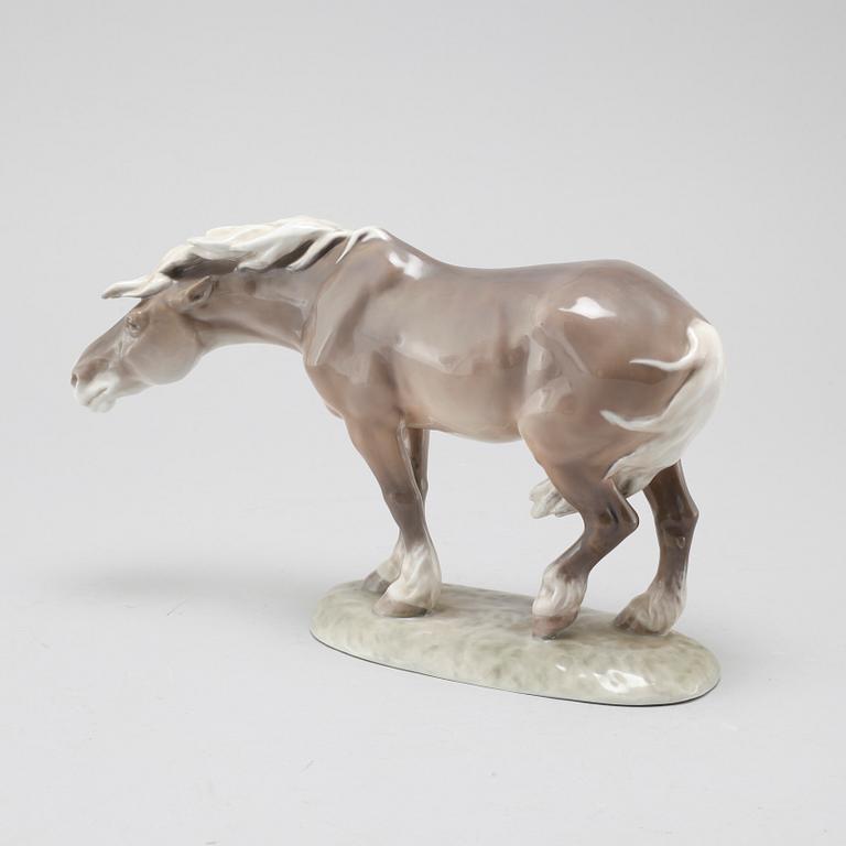 A porcelain figurine by Lauritz Jensen for Royal Copenhagen, second half of the 20th century.