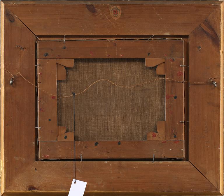 LARS TORE THEODOR BILLING, olja på duk, signerad.