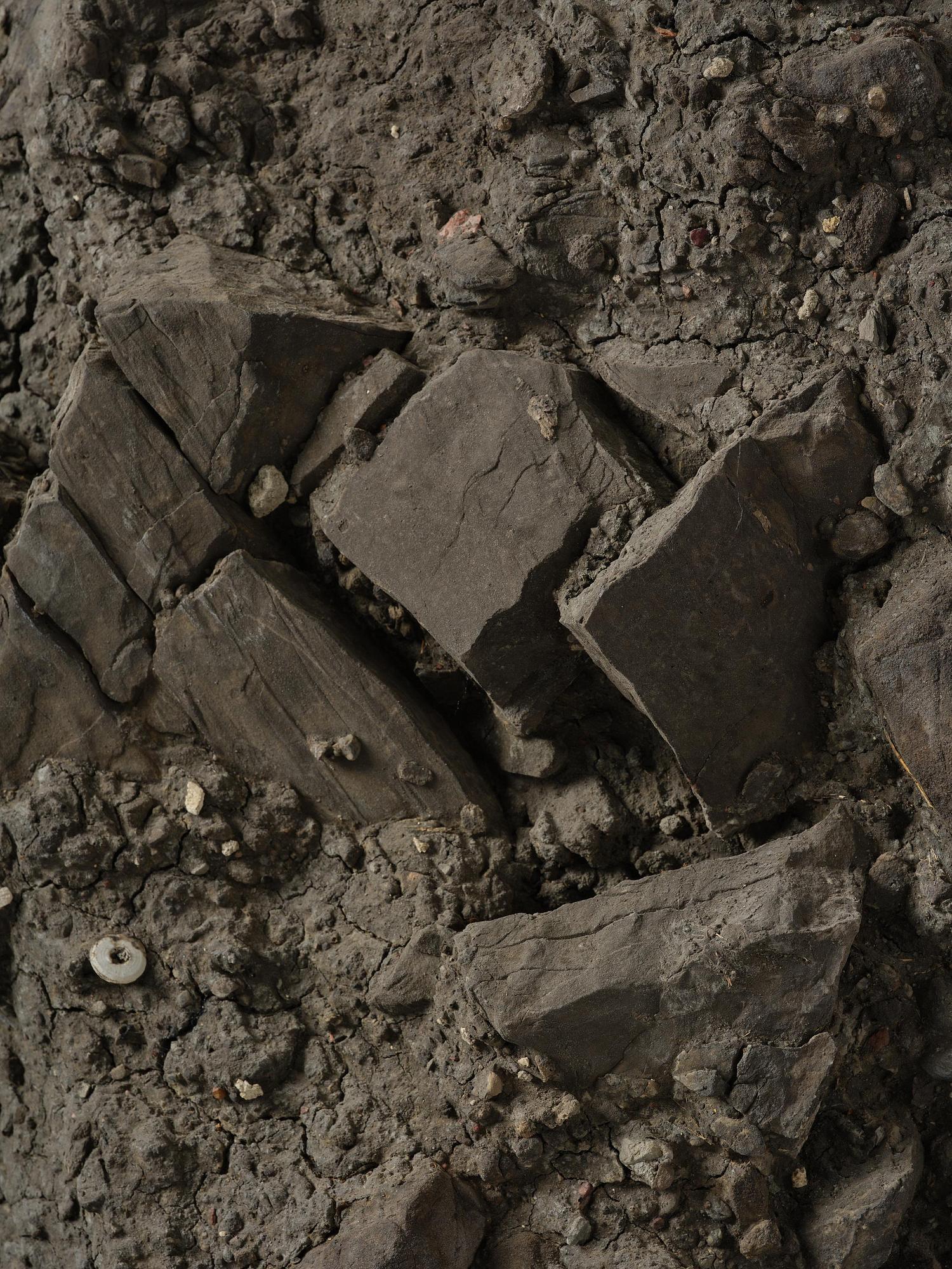 Boyle Family, "Small Landslip Study (1)".