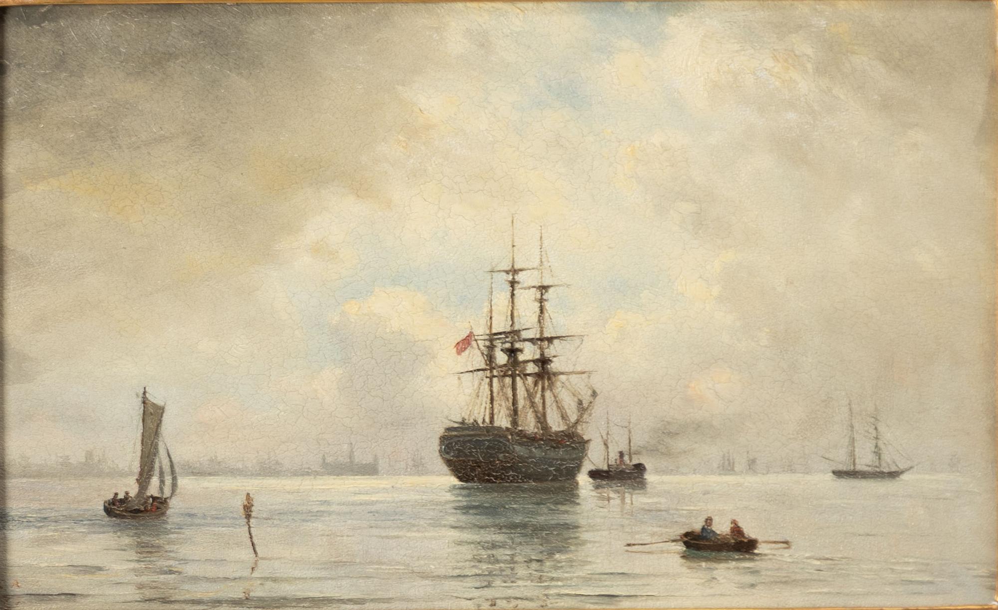 Carl Gabriel Adelsköld, Fartyg till havs.