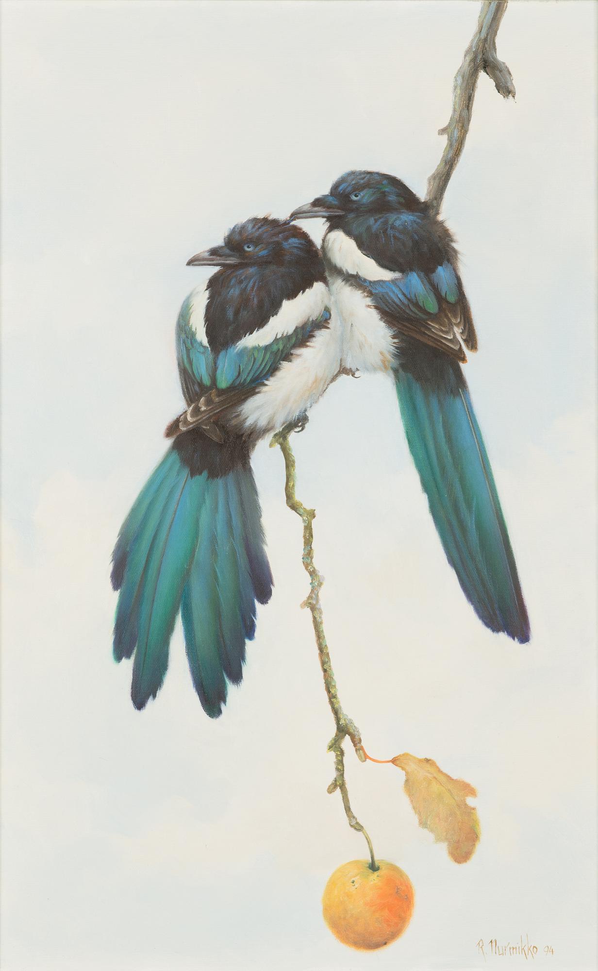 Reima Nurmikko, öljy kankaalle, signeerattu ja päivätty -94.