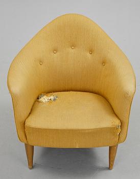 FÅTÖLJ, "Lilla Adam" ur Paradiset, Triva, Kerstin Hörlin-Holmquist för NK.