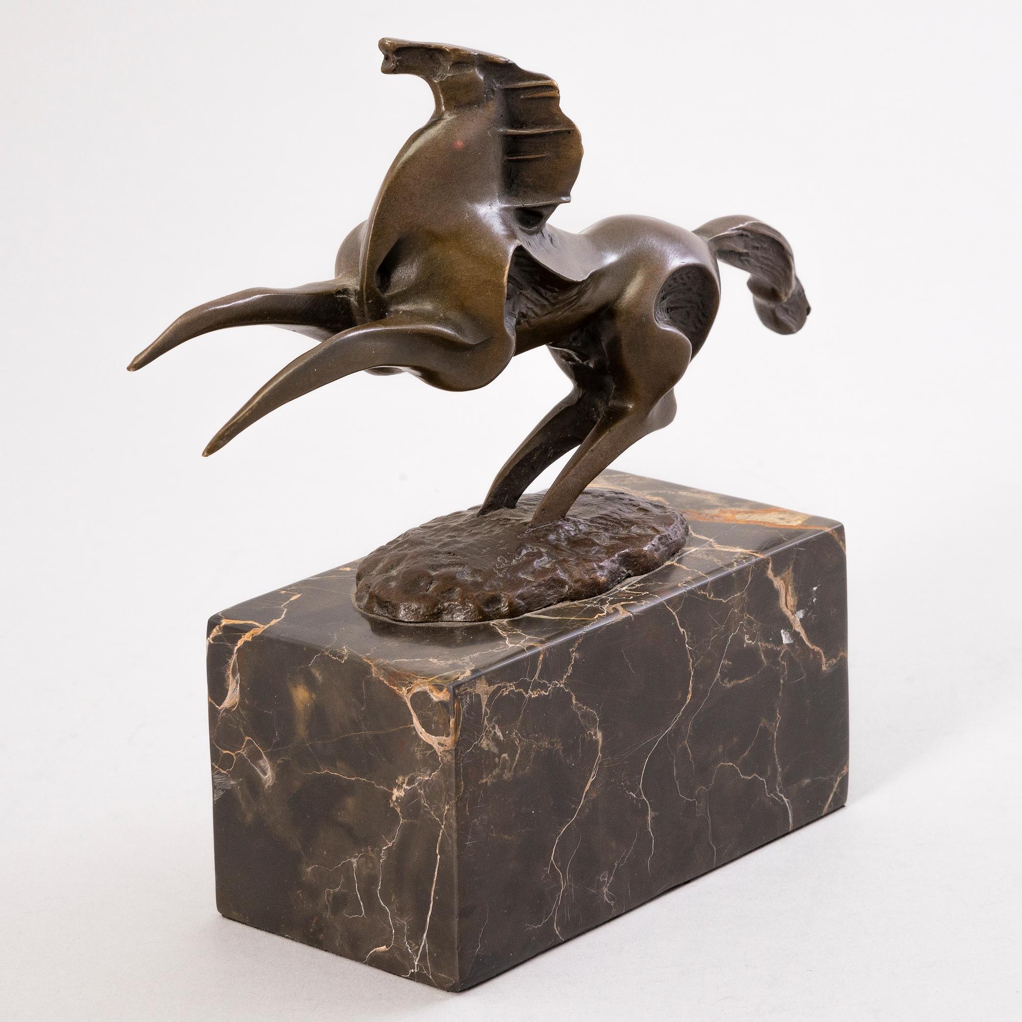 MAX MILO, PATSAS, pronssia, signeerattu.