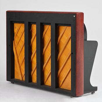 Poul Henningsen, a "PH Upright Piano", executed by Andreas Christensen, Denmark, 1940s.