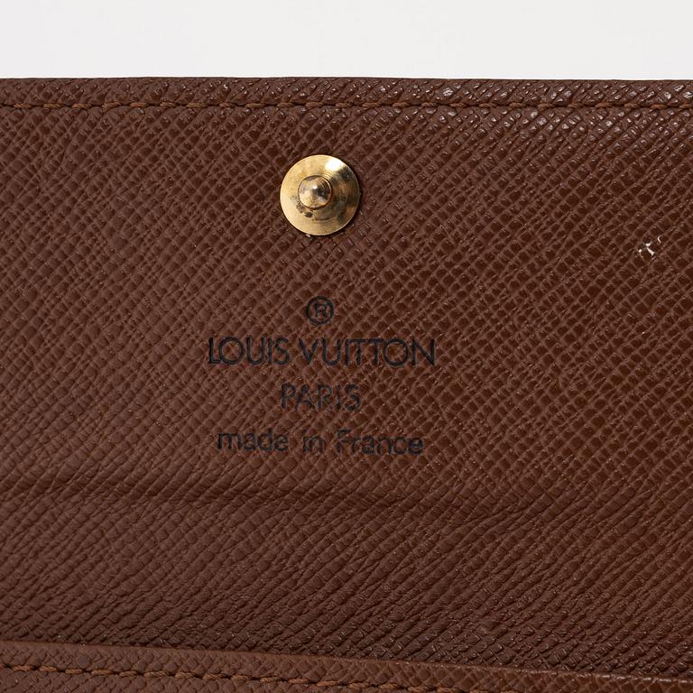 Louis Vuitton, plånbok samt nyckelhållare.