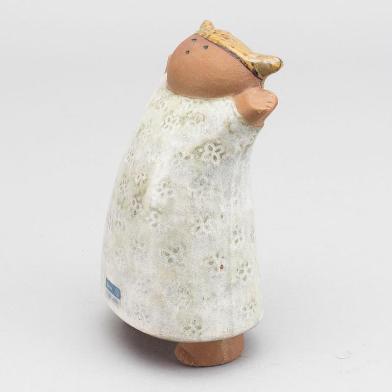 LISA LARSON, figurin i stengods, "Susanna", ur serien "Larsons ungar". Tillverkad på Gustavsberg 1962-1965.