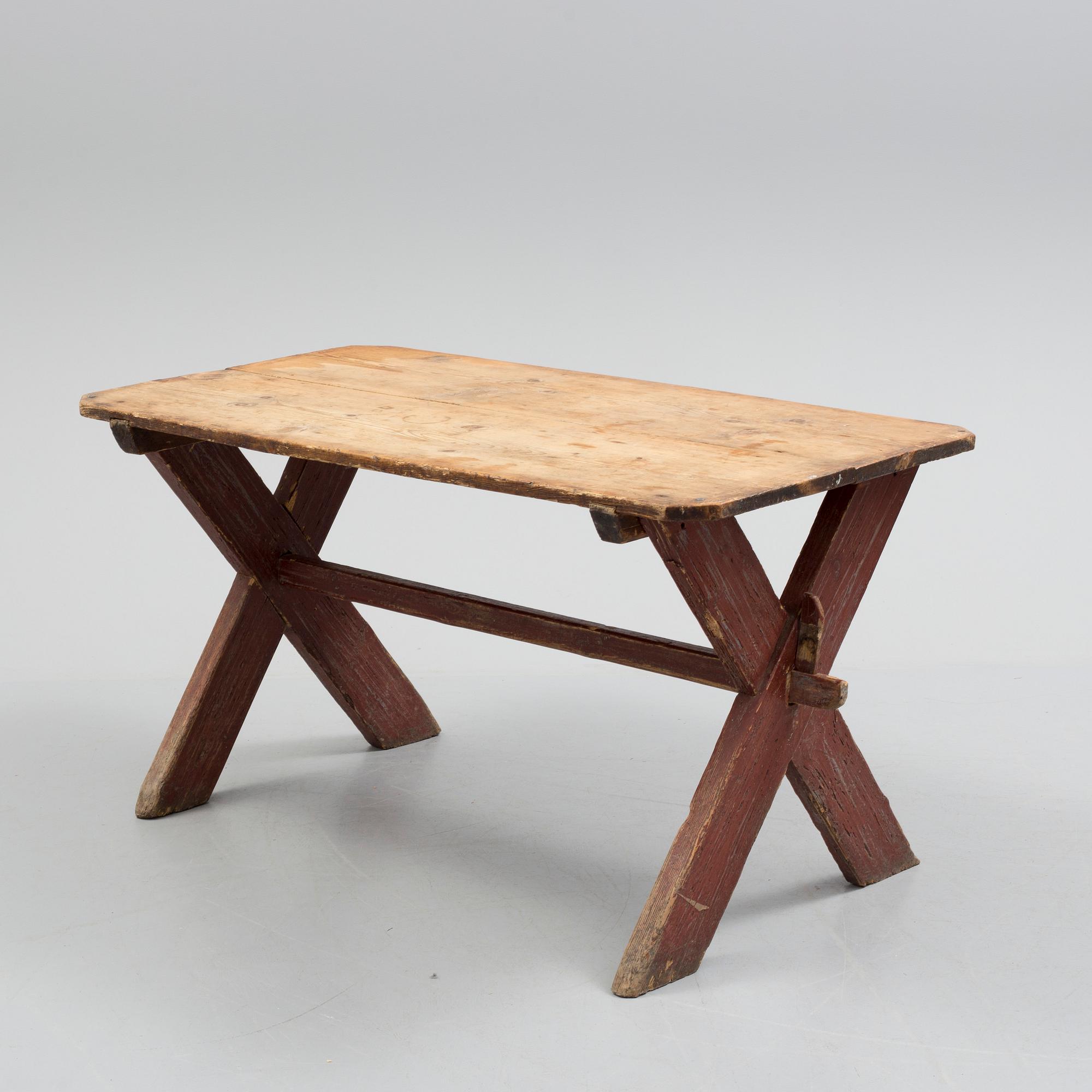 BOCKBORD, allmoge. 1800-tal.