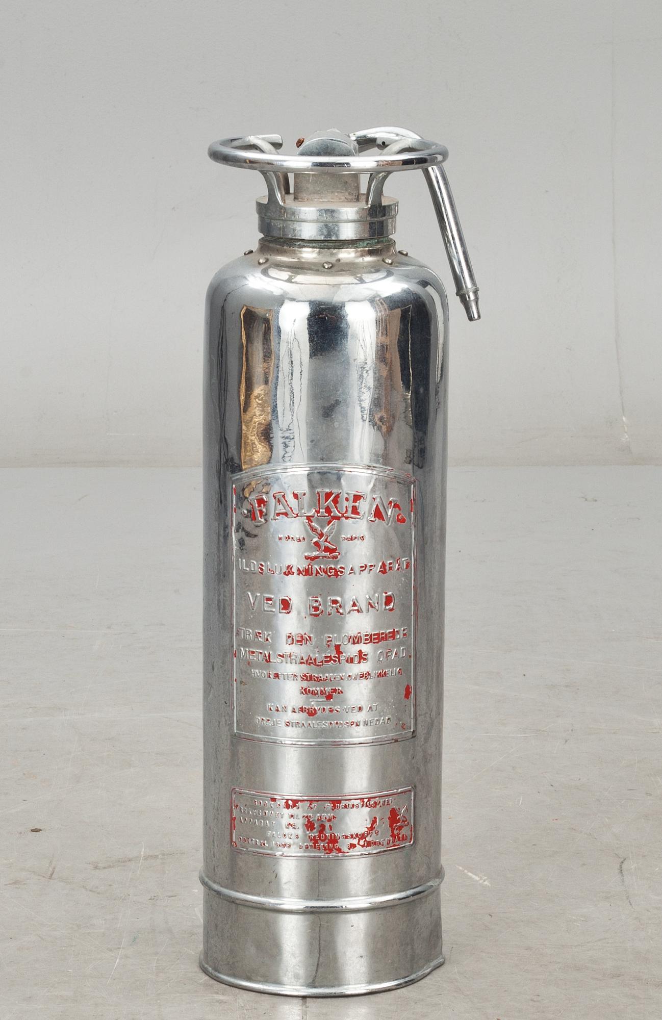 BRANDSPRUTA, "Falken" Danmark,  1930/40-tal.