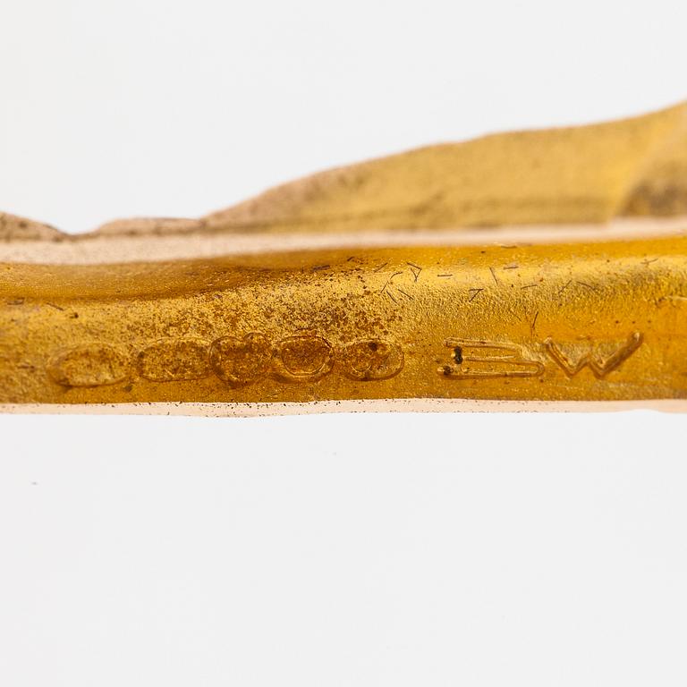 Björn Weckström, collier, "Moln", 14K guld med odlade pärlor, Lapponia.