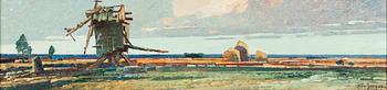 Stig Jonzon, "Kvarn, Gärdslösa, Öland".