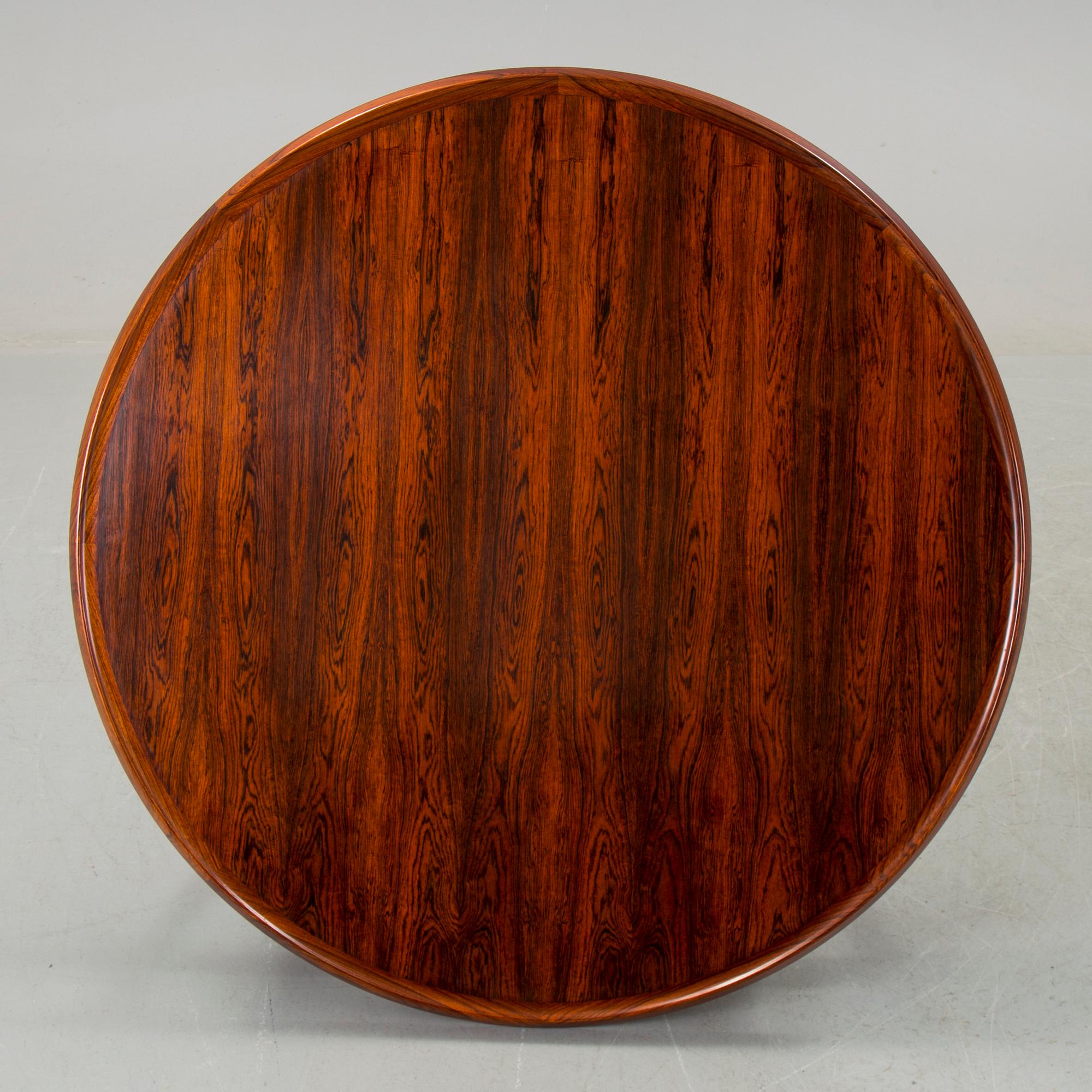 A Torbjörn Afdal rosewood sofa table from Haug Sniekkeri, Bruksbo, Norway, 1960's.