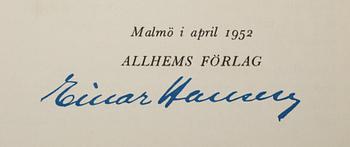 SVENSKT KONSTNÄRSLEXIKON, 5 volymer. Allhems Förlag, Malmö. 1952,-53,-57,-61,-76.